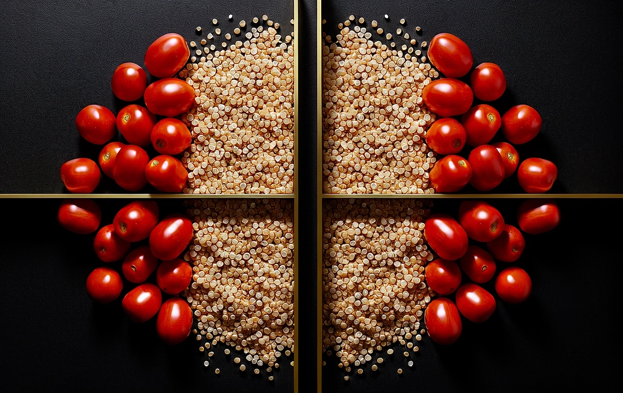 Organizzazione degli ingredienti secondo criteri scientifici